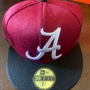 New Era Alabama “Big A” Logo Hat 7 3/4